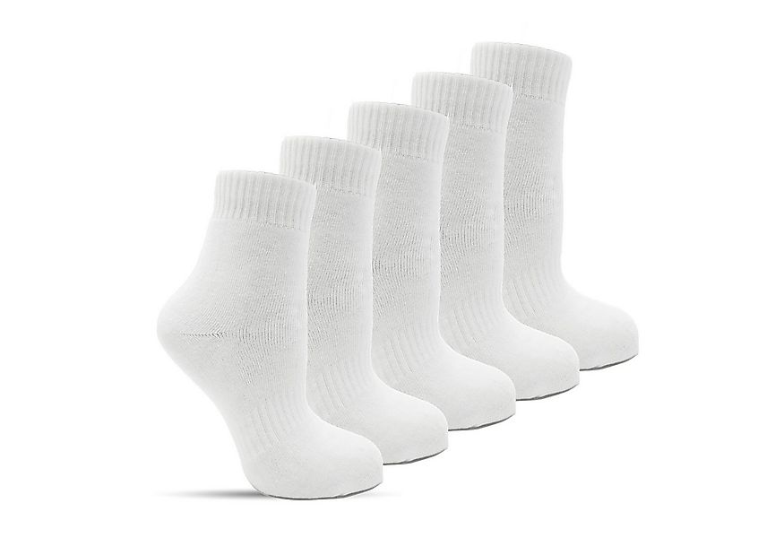 Frostfighter Thermosocken weiße Kurzschaft Wintersocken, Quarter (10-Paar) günstig online kaufen