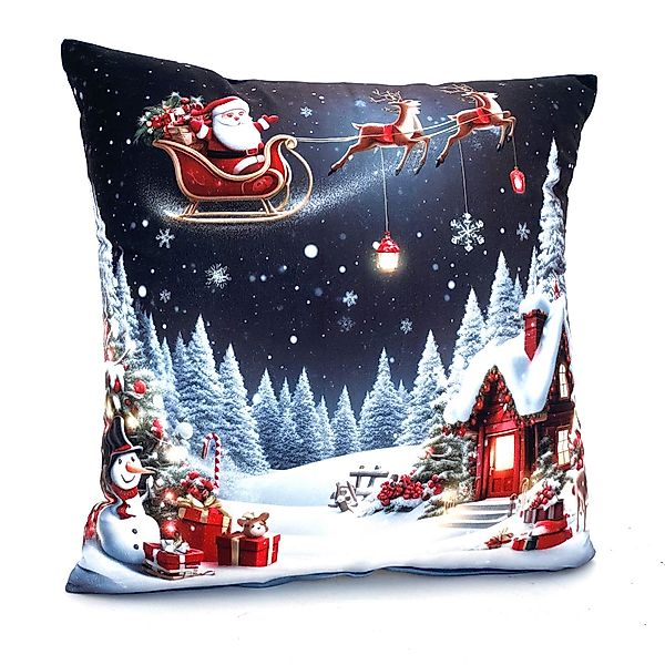 heimtexland Dekokissen Weihnachten Kissenhülle Chalet Landhaus günstig online kaufen