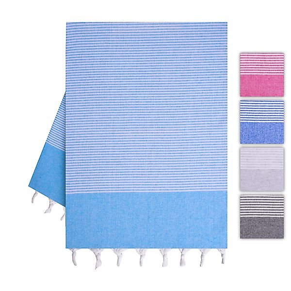 herémood Hamamtuch Luxuriöses Saunatuch, großes Strandtuch, 90x170 cm, vorg günstig online kaufen