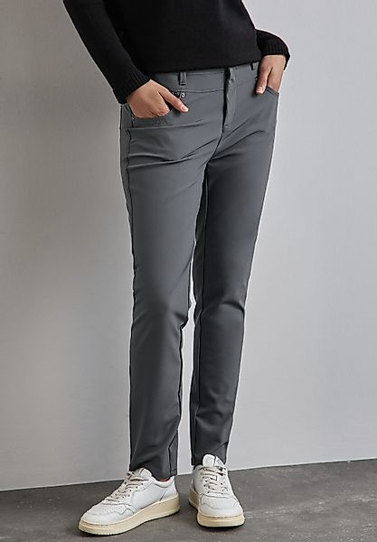 STREET ONE Röhrenhose, Middle Waist günstig online kaufen