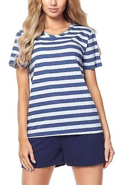Merry Style Schlafanzug Damen Pyjama Zweiteiler günstig online kaufen
