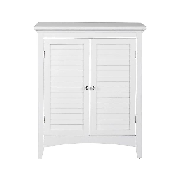 Teamson Home Badschrank Badmöbel Freistehendes Badezimmer Holzschrank mit S günstig online kaufen