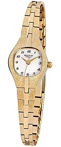 Regent Quarzuhr Regent Damen-Armbanduhr gold Analog günstig online kaufen