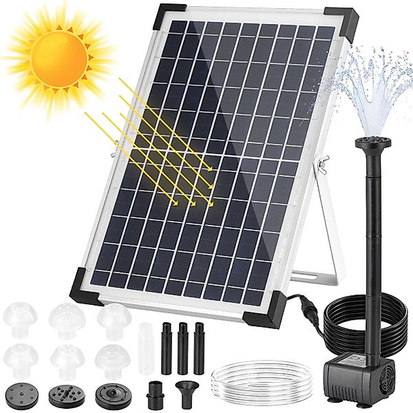 TLGREEN Solarpumpe Solar Teichpumpe, (500L/h Solar günstig online kaufen
