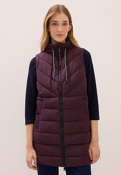 CECIL Steppweste mit Kapuze mit Tunnelzugband günstig online kaufen