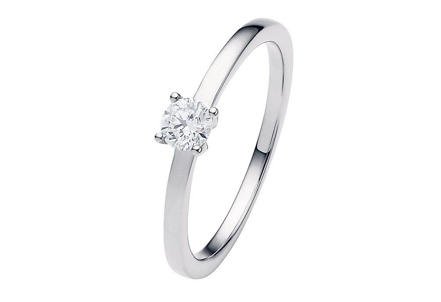 ONE ELEMENT Diamantring 0.25 ct Diamant Brillant Ring aus 585 Weißgold, Dam günstig online kaufen