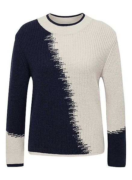Rabe Strickpullover Rabe Pullover mit abstraktem Farbverlauf günstig online kaufen