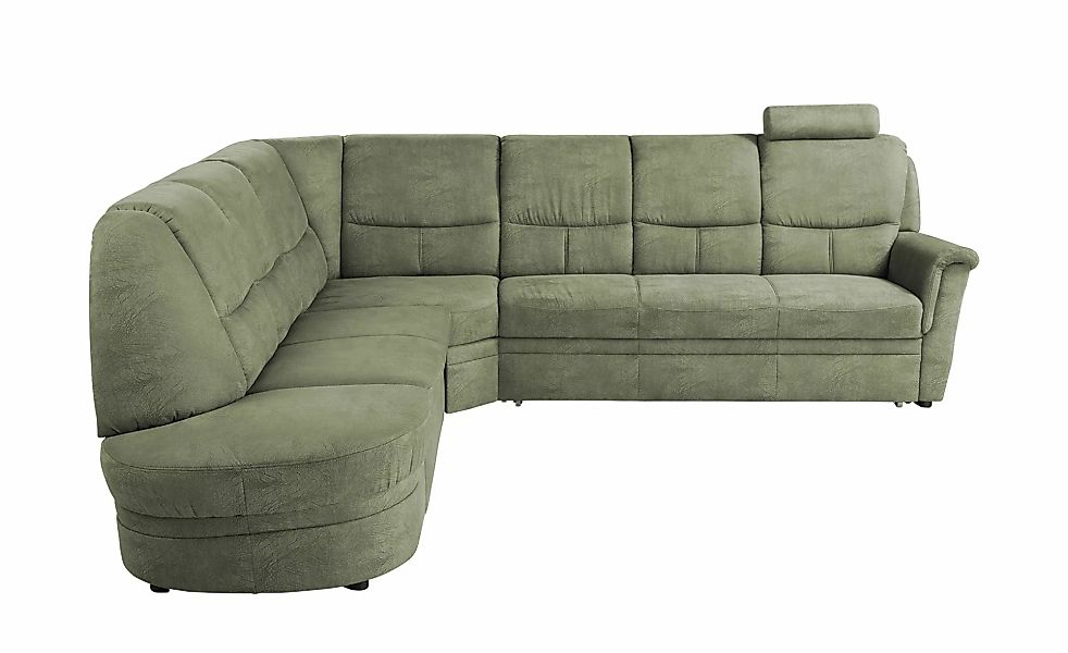 meinSofa Ecksofa  Chris ¦ grün ¦ Maße (cm): B: 290 H: 96 T: 277.0 Polstermö günstig online kaufen