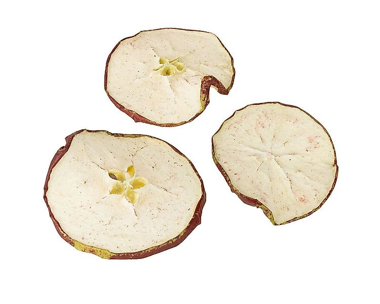 Trockenblume Rote Deko-Apfelscheiben 500g Herbst Halloween Basteln, Viana, günstig online kaufen