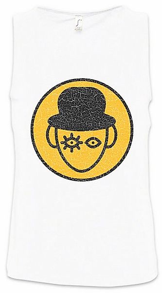 Urban Backwoods Tanktop Clockwork Alex Ärmelloses T-Shirt Uhrmacher Orange günstig online kaufen