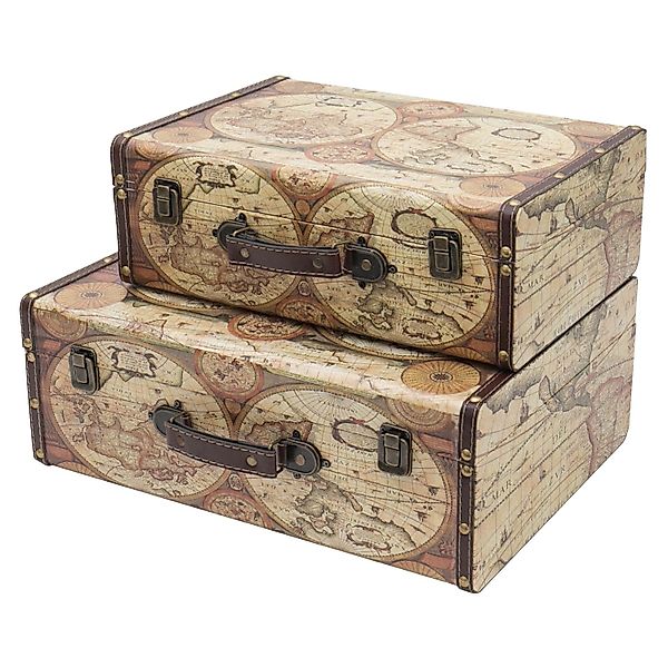 HMF Aufbewahrungsbox Handgefertigter Vintage Koffer aus günstig online kaufen