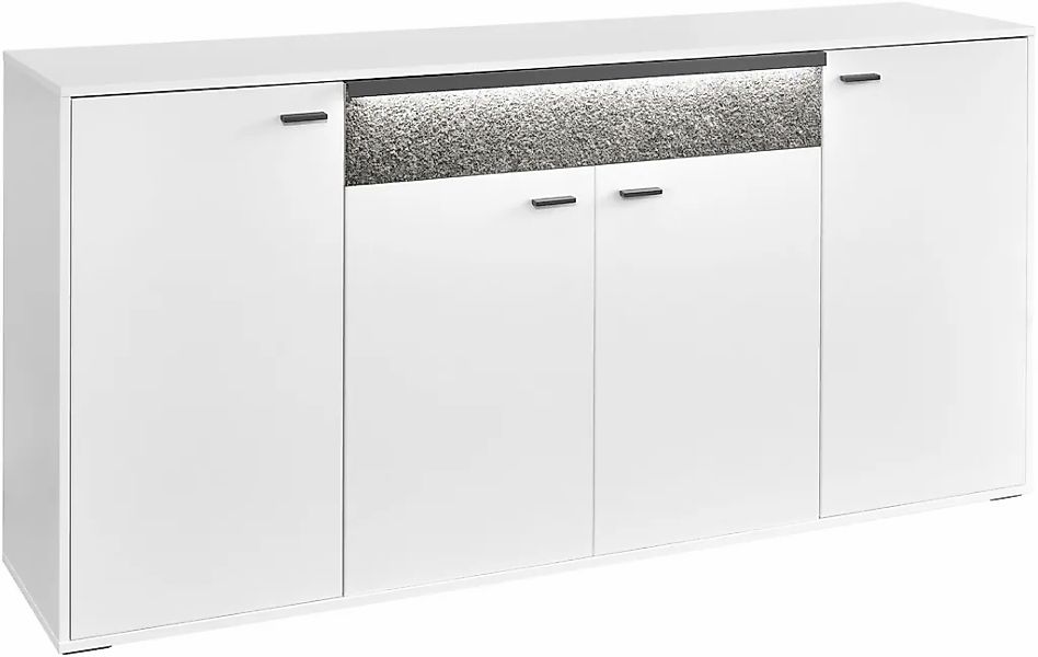 set one by Musterring Sideboard "Deltona", inklusive Beleuchtung, Schubkast günstig online kaufen