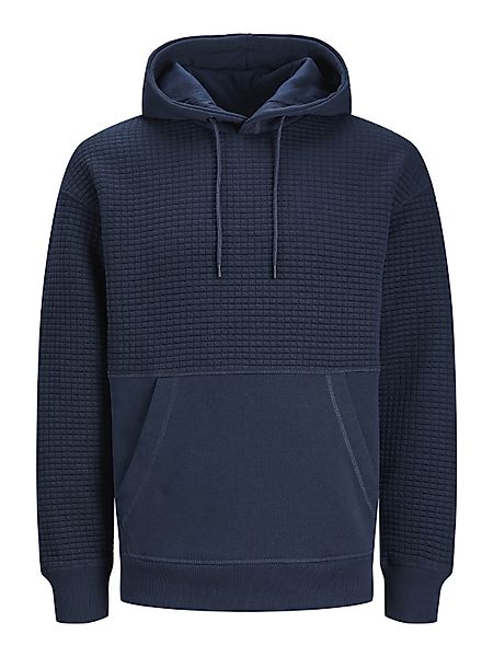 Jack & Jones Herren Hoodie Kapuzenpullover JCOBLACK STRUCTURE- Relaxed Fit günstig online kaufen