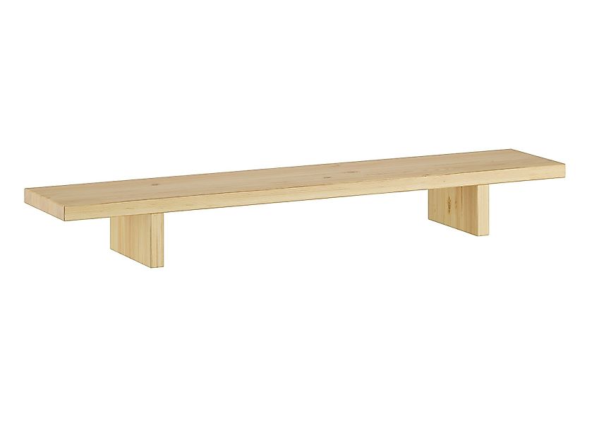 ERST-HOLZ Wandregal Tischablage Monitorständer Tischerhöhung Kiefer günstig online kaufen