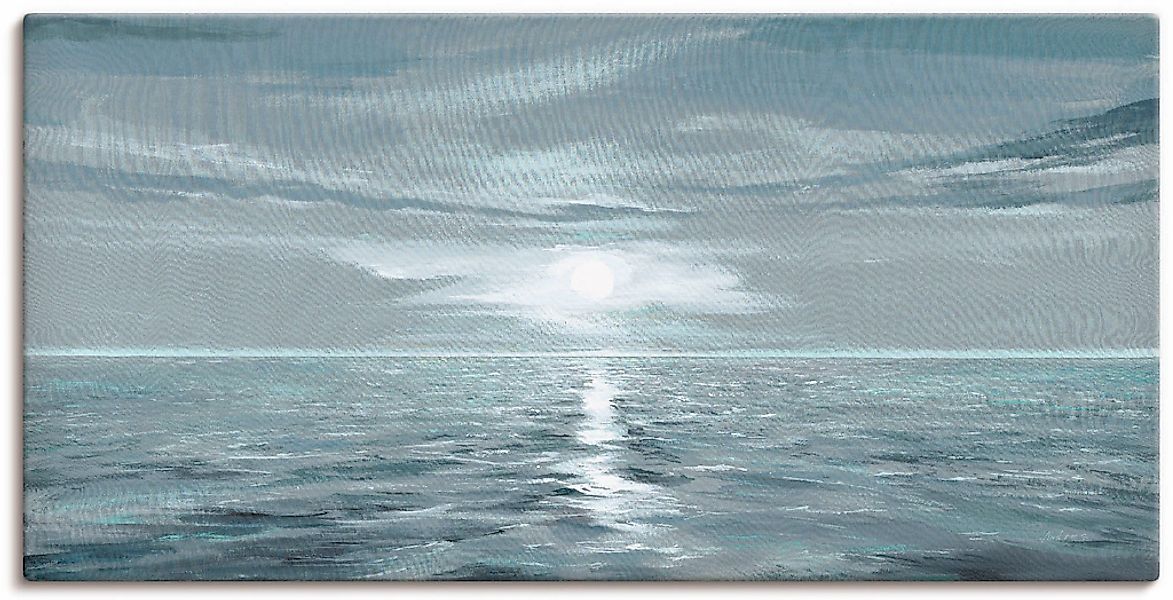 Artland Wandbild "Eisblaues Meer" Gewässer 1 Stk. tlg. als Alubild, Outdoor günstig online kaufen