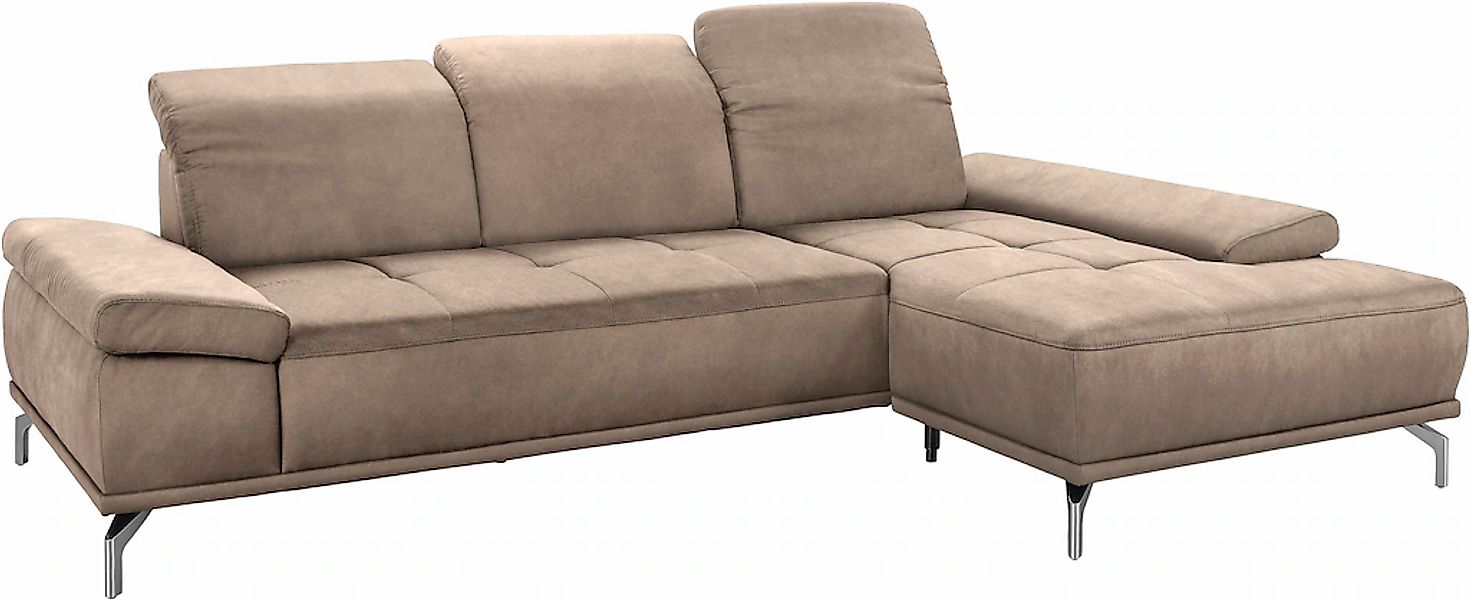 PLACES OF STYLE Ecksofa "Caluna" Inkl.Sitztiefenverstellung, wahlweise mit günstig online kaufen