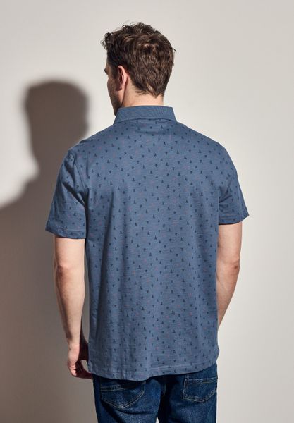STREET ONE MEN Poloshirt aus reiner Baumwolle günstig online kaufen