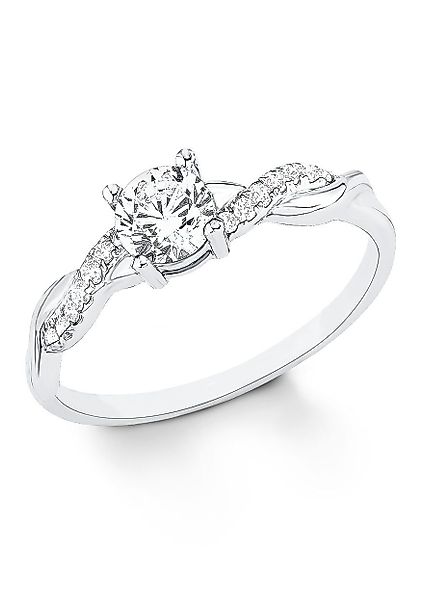 s.Oliver Silberring, mit Zirkonia (synth) günstig online kaufen