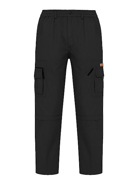 YSROMA Cargohose Zip-Off Beine, elastischer Bund, Reißverschlusstaschen MAI günstig online kaufen