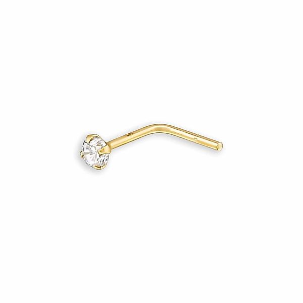 Monkimau Nasenpiercing 14K Gold Nasenstecker 2mm günstig online kaufen