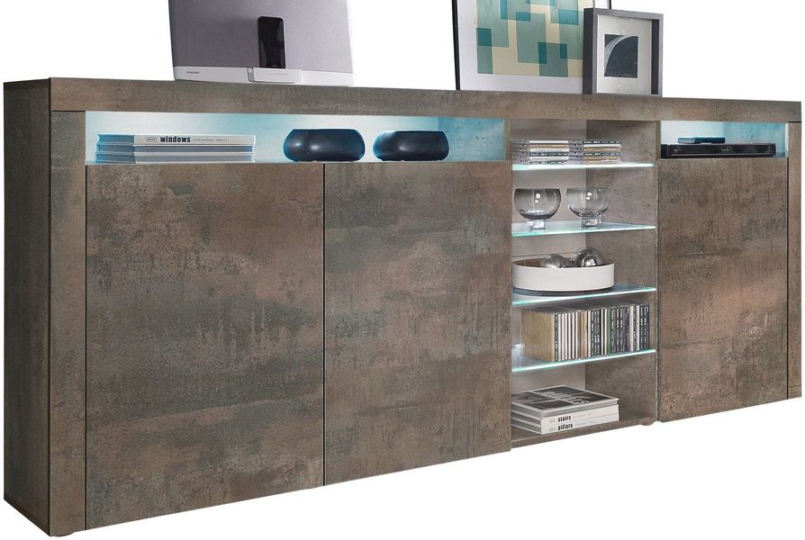 borchardt Möbel Highboard "Santa Fe" Breite 200 cm günstig online kaufen