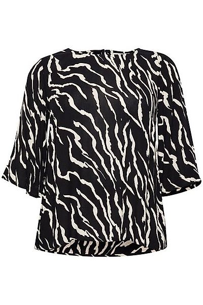 KAFFE Curve Langarmbluse Langarm-Bluse KCami Große günstig online kaufen