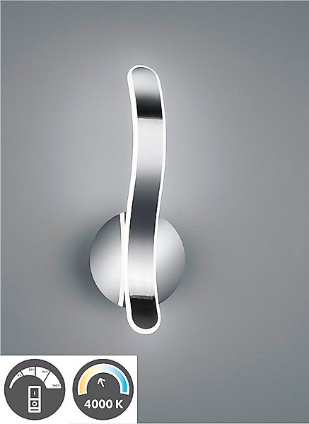 REALITY Leuchten LED Wandleuchte »Parma«, 1 flammig, Leuchtmittel LED-Board günstig online kaufen