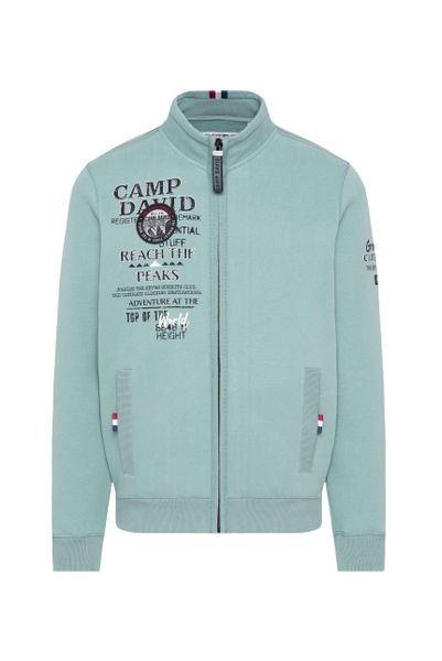CAMP DAVID Sweatjacke mit Stehkragen günstig online kaufen