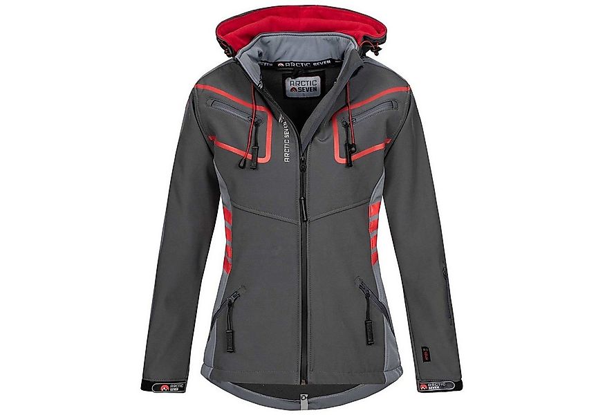 Arctic Seven Softshelljacke Arctic Seven Damen Softshell Jacken AS185 mit a günstig online kaufen