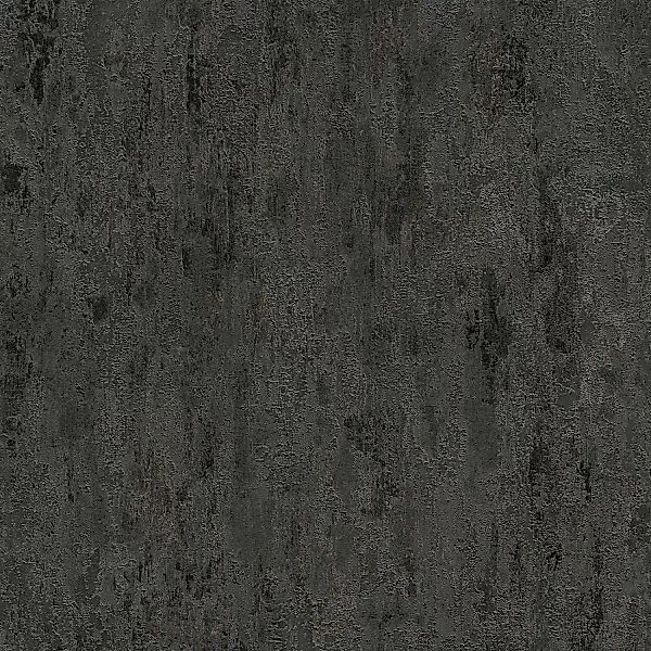 Vliestapete Trendwall 2 Uni Schwarz Grau Glänzend FSC® günstig online kaufen