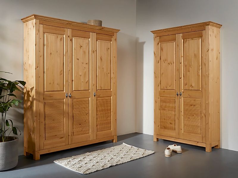 Home affaire Schuhschrank "Rauna", aus massiver Kiefer, viel Stauraum günstig online kaufen
