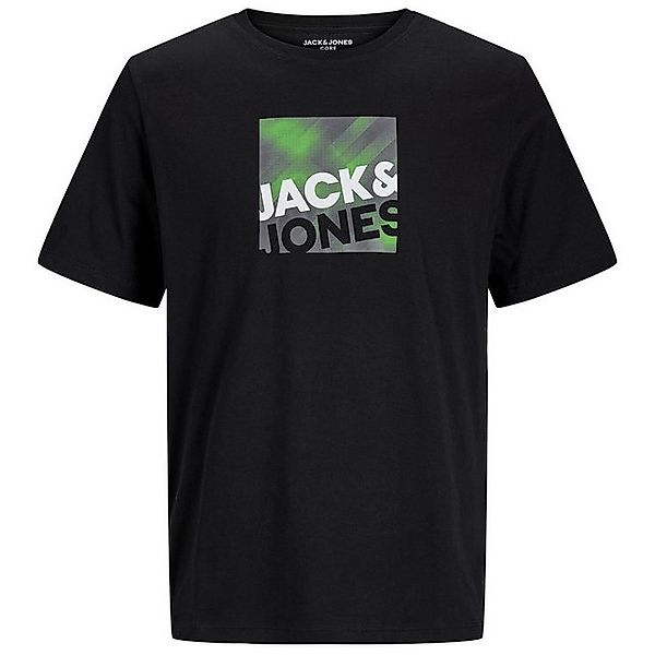 Jack & Jones Rundhalsshirt Jack&Jones T-Shirt XXL schwarz Labeldruck JCOLOG günstig online kaufen