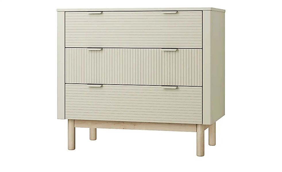 pinio Kommode  Miloo ¦ beige ¦ Maße (cm): B: 52,4 H: 90,4 Baby > Babymöbel günstig online kaufen