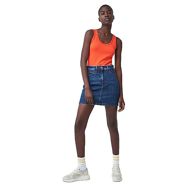 Salsa Jeans 124516-206 / Timeless Kurzarm U-ausschnitt T-shirt XS Orange günstig online kaufen