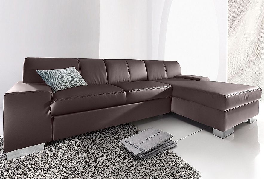 DOMO collection Ecksofa Star, zeitlose Formensprache, günstig online kaufen