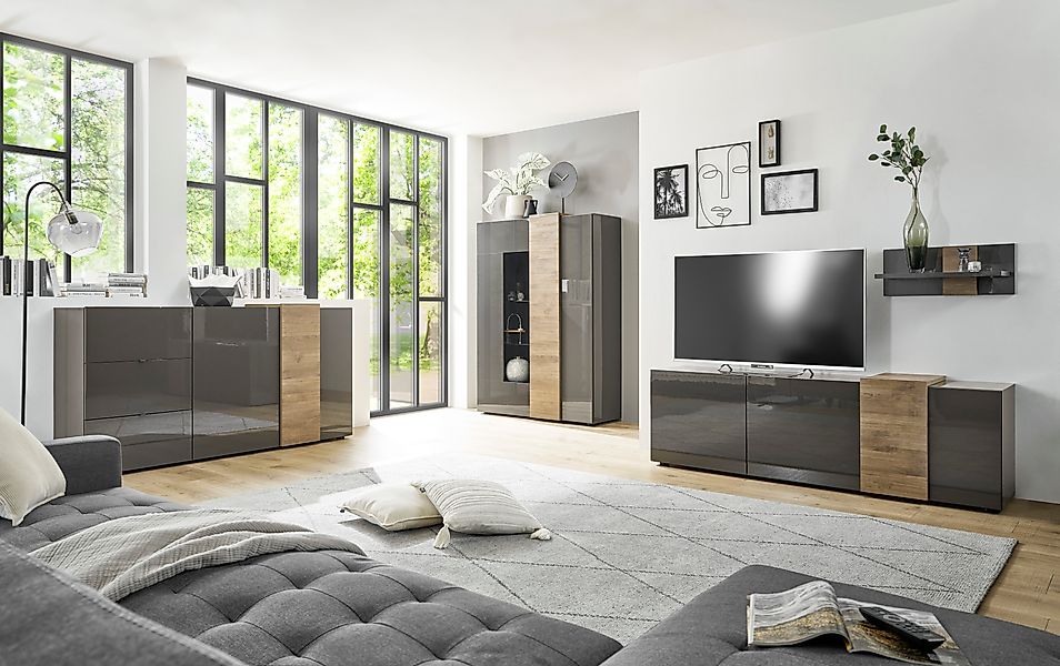 MCA furniture Vitrine Positano Höhe ca. günstig online kaufen