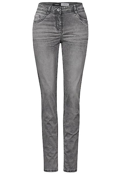CECIL Stoffhose Style NOS Scarlett Grey Washed günstig online kaufen