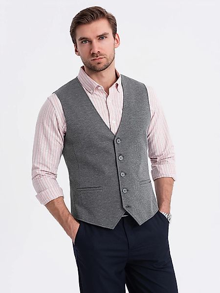 OMBRE Anzugweste Taillierte, elegante Herrenweste aus günstig online kaufen