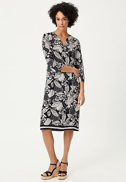 Olsen Midikleid Kleid mit Allover-Dessin günstig online kaufen