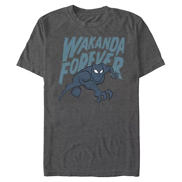 Marvel - Black Panther Wakanda Saturday Morning - Männer T-Shirt günstig online kaufen