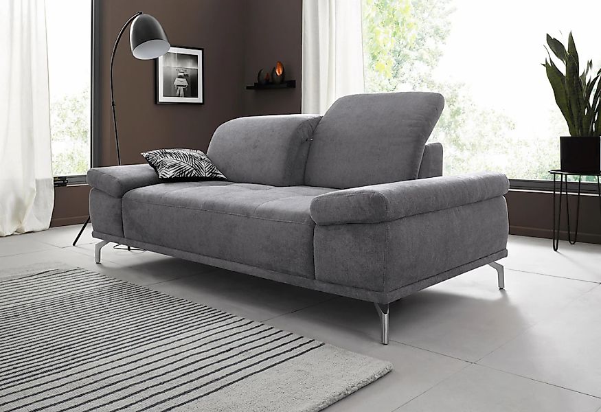 Home affaire 2-Sitzer "Caluna" mit Sitztiefen- und Kopfteilverstellung günstig online kaufen