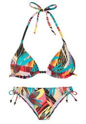 Bruno Banani Triangel-Bikini "Onyx" Set, mit Perlen-Accessoires günstig online kaufen