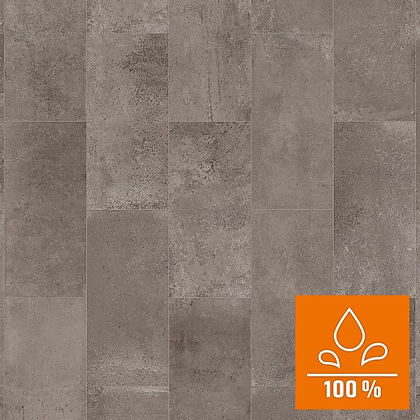 Classen Visio Grande Laminat 8 mm Wasserfest Zementestrich Taupe günstig online kaufen