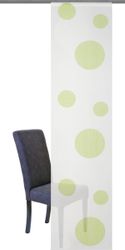 HOME WOHNIDEEN Schiebegardine »Tira« Klettschiene 1 Stk. tlg. HxB: 245x60 günstig online kaufen
