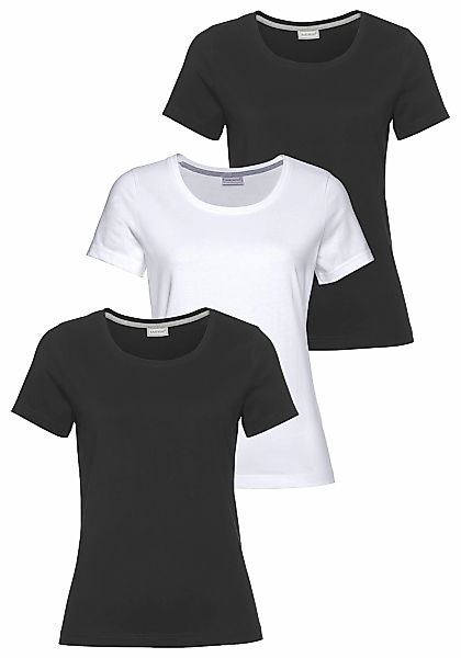 Eastwind T-Shirt (Packung, 3-tlg., 3er-Pack) Kurzarm, günstig online kaufen
