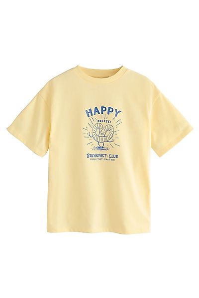Next Oversize-Shirt Oversized T-Shirt mit Food-Grafik günstig online kaufen