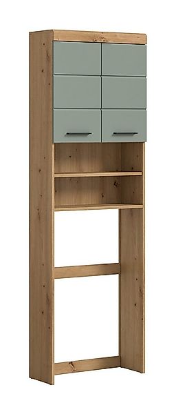 furnling Waschmaschinenumbauschrank Scott 2 offene Fächer, 2 Türen, platzsp günstig online kaufen