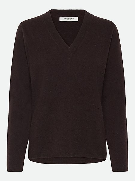 rosemunde Wollpullover Laica v-neck mit V-Ausschnitt und langen Ärmeln, Wol günstig online kaufen