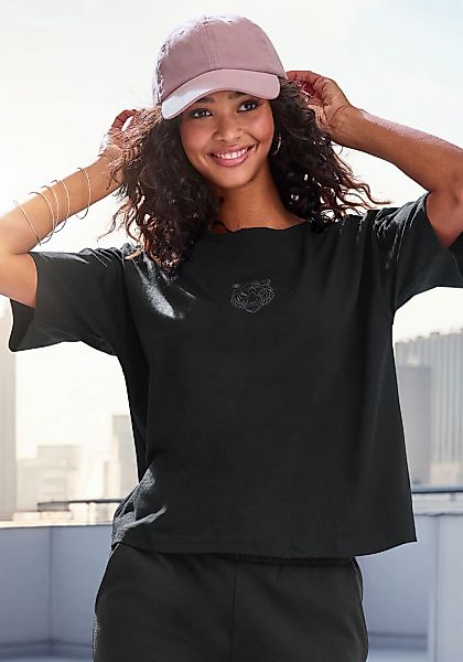 Buffalo T-Shirt, mit toller Stickerei günstig online kaufen