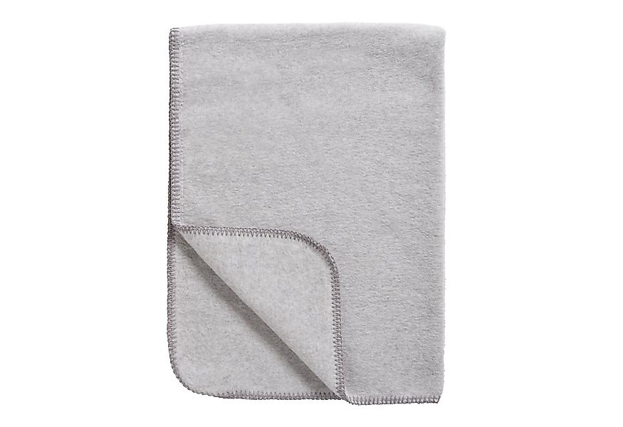 Babydecke Grey Melange, Meyco Baby, 75x100cm günstig online kaufen